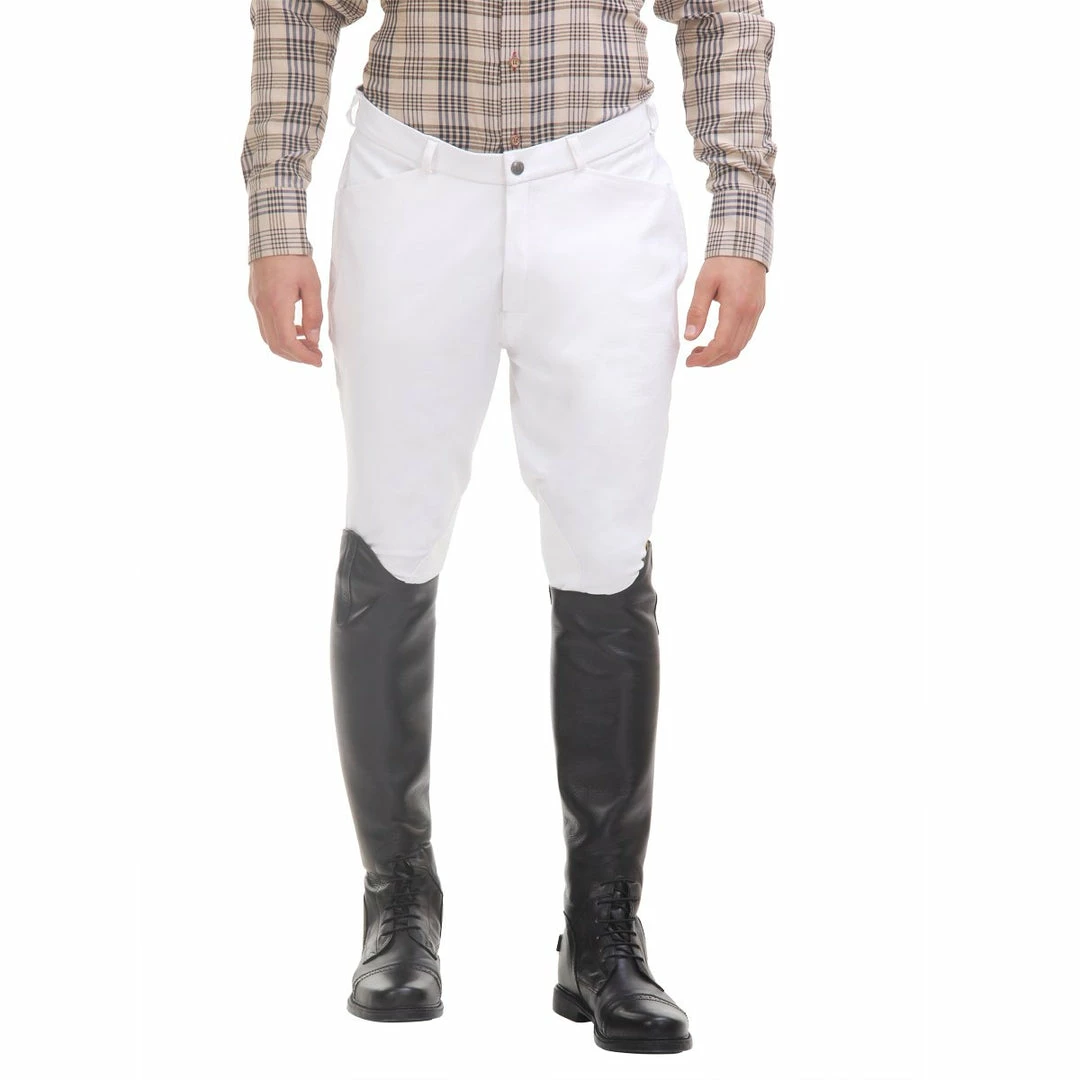 JPC Equestrian TuffRiderMen's Patrol Knee Patch Breeches