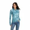 Ariat Women's Lowell 2.0 1/4 Zip Long Sleeve Baselayer Prints