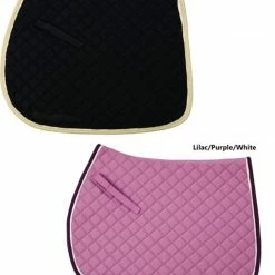 JPC Equestrian Saddle Pads & Fittings TuffRider Basic All Purpose Pad With Trim And Piping