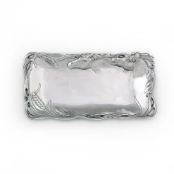 Arthur Court Equestrian Tray - 6" X 12" Equestrian Decor