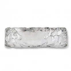 Arthur Court Horse Oblong Tray