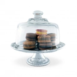 Equestrian Decor Arthur Court Equestrian Footed Plate With Glass Dome - 8