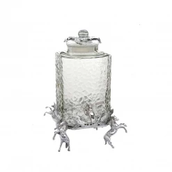 Equestrian Decor Arthur Court Equestrian Beverage Server - Wild Horses