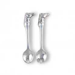 Arthur Court Horse Figural Serving Set - Set Of 2