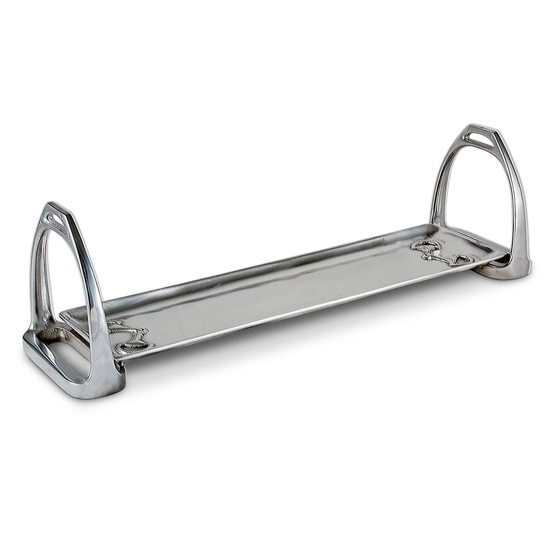 Arthur Court Equestrian Stirrup Tray - Small Equestrian Decor