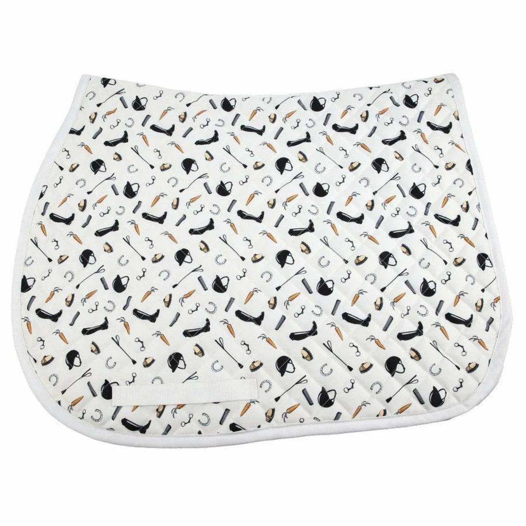 JPC Equestrian Saddle Pads & Fittings Equine Couture Novelty Pony Saddle Pad
