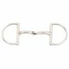 Weatherbeeta JP Korsteel Stainless Steel Hunter Dee Snaffle Bit