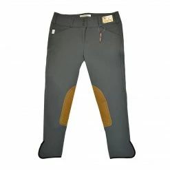 Tailored Sportsman Low Rise Front Zip Vintage Knee Patch Breeches