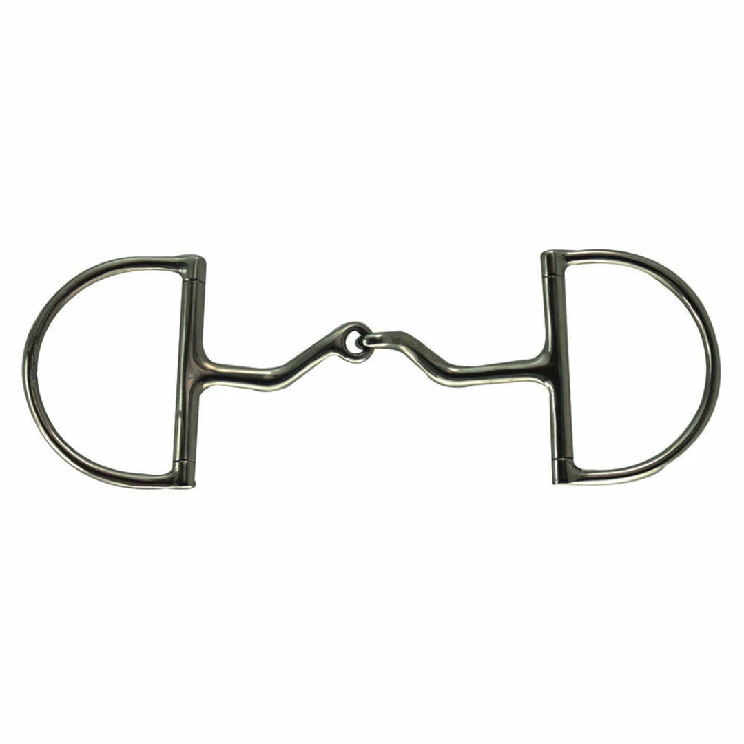 Intrepid Coronet Large Dee Bent Mouth Snaffle Bit