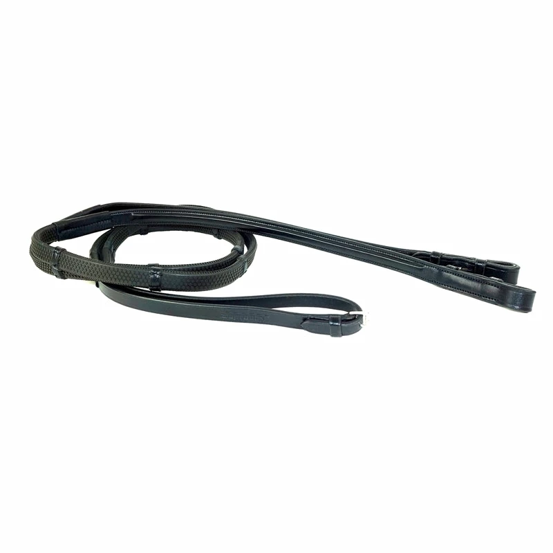 Nunn Finer Amico Rubber Reins W/ Stops