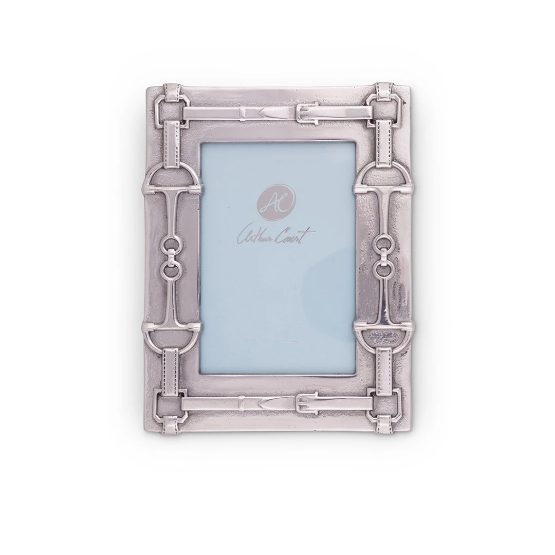 Arthur Court Equestrian Picture Frame-Dee Bit 5"x7"