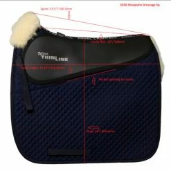ThinLine Woven Wool Square Dressage Saddle Pad Saddle Pads & Fittings