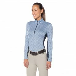 Kerrits Women's Aire Ice Fil Long Sleeve Shirt - Print