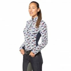 Kerrits Women's Aire Ice Fil Long Sleeve Shirt - Print