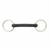 English Riding Supply Centaur Stainless Steel Rubber Dog Bone Loose Ring Bit Horse Bits