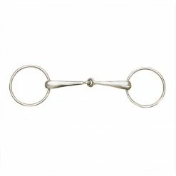 English Riding Supply Horse Bits Centaur Stainless Steel Thick Hollow Loose Ring Bit