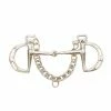 English Riding Supply Centaur Stainless Steel Jointed Uxeter Kimberwick Bit