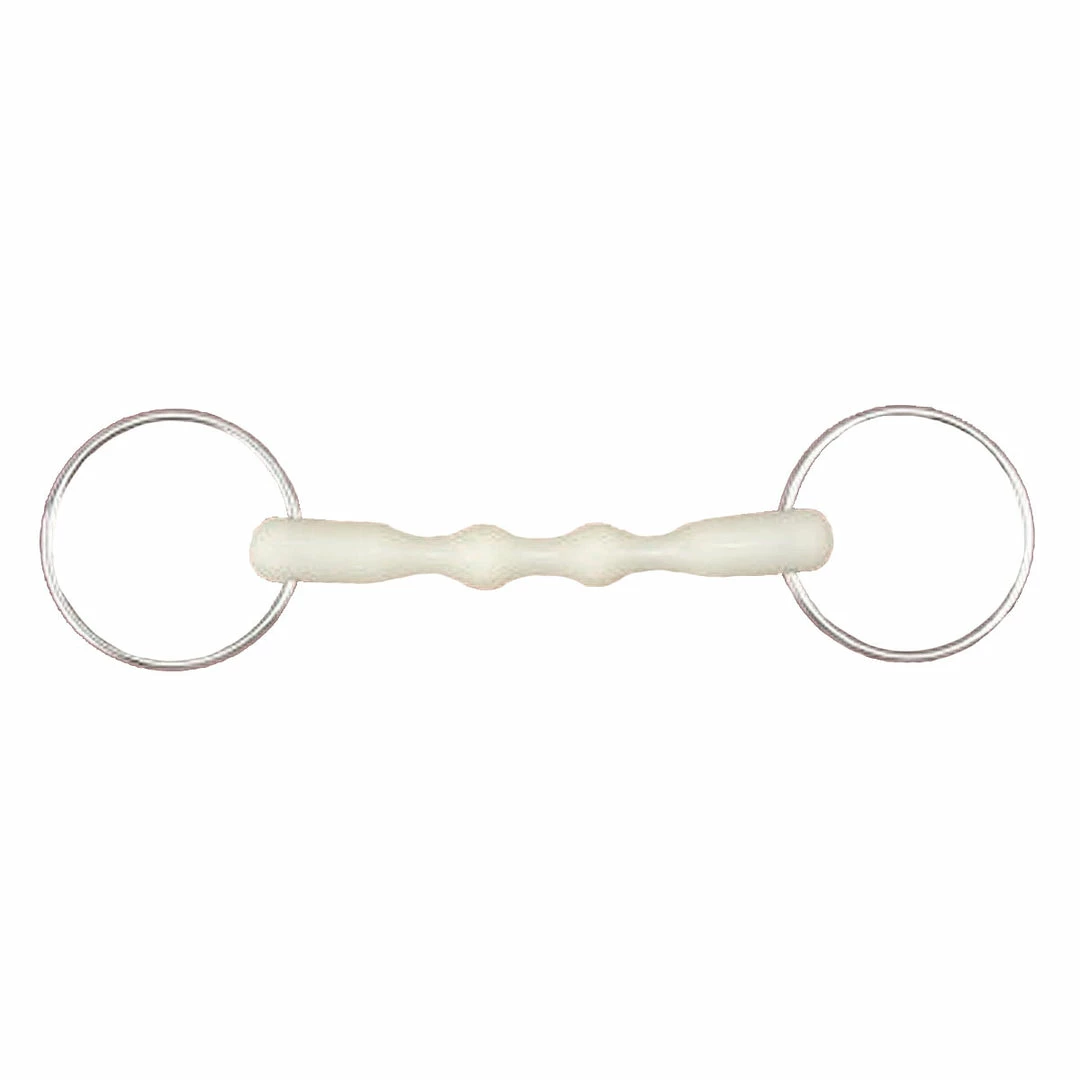 English Riding Supply Happy Mouth Shaped Mullen Loose Ring Bit Horse Bits