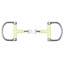 English Riding Supply Happy Mouth Racing Dee Double Jointed Mouth W-French Link