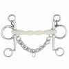 English Riding Supply Happy Mouth Thin Shaped Mullen Mouth Pelham Bit