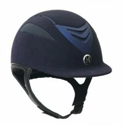 English Riding Supply One K Defender Suede Helmet Helmets