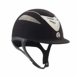 English Riding Supply One K Defender Suede Helmet Helmets