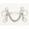 English Riding Supply Centaur Stainless Steel Polo Pelham Bit Horse Bits