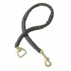 English Riding Supply Centaur Leather Covered Stud Chain Halters & Leads