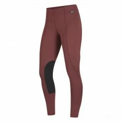 Kerrits Women's Flow Rise Performance Knee Patch Tight Solids Breeches
