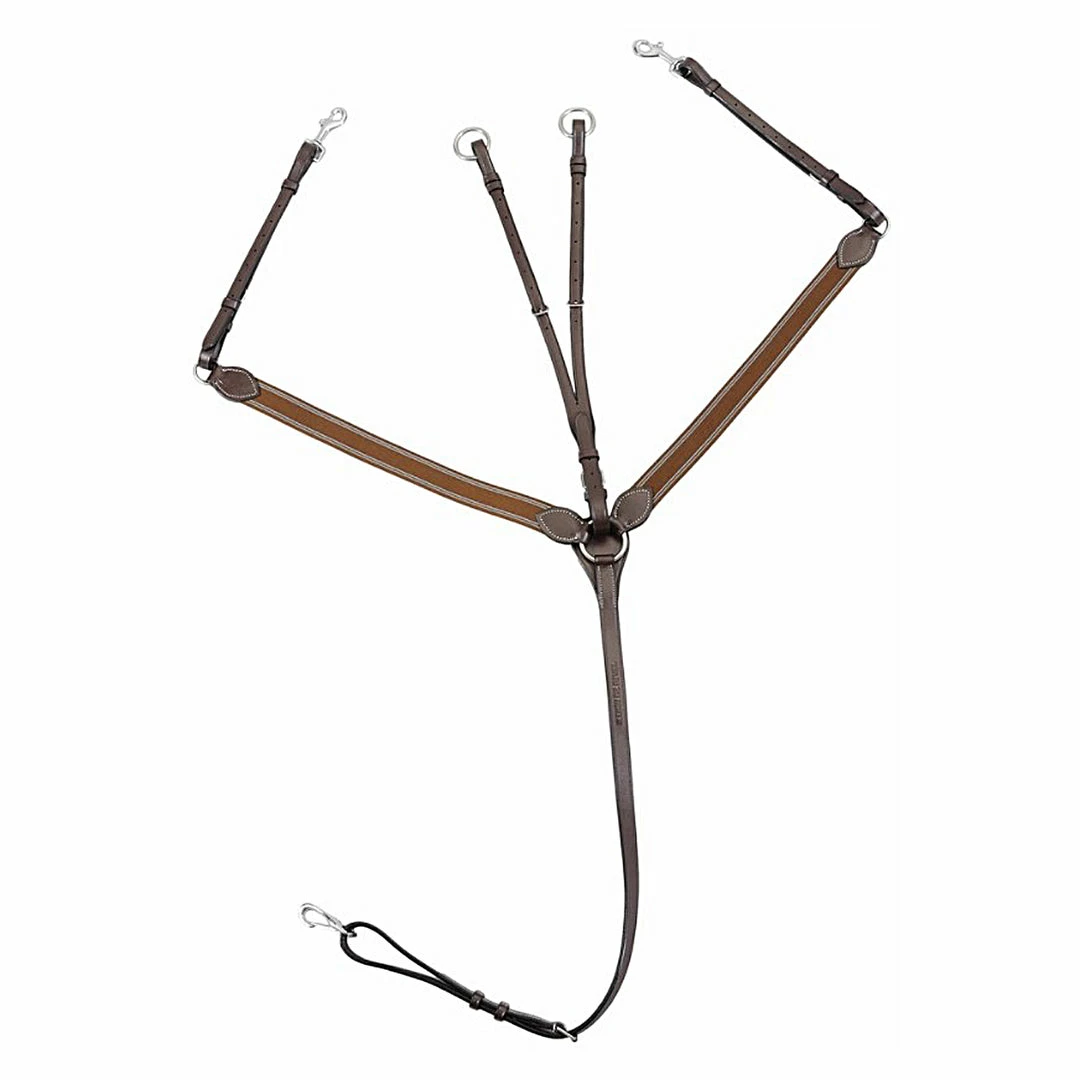 JPC Equestrian Breastplates & Attachments HDR Pro Elastic Breastplate Martingale With Running Attachment