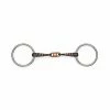 Shires Equestrian Products Shires Copper Lozenge Snaffle With Raised Rib Bit Horse Bits