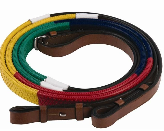 JPC Equestrian HDR Rainbow Training Reins