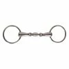 Weatherbeeta Korsteel Stainless Steel Oval Link Loose Ring Snaffle Bit Horse Bits