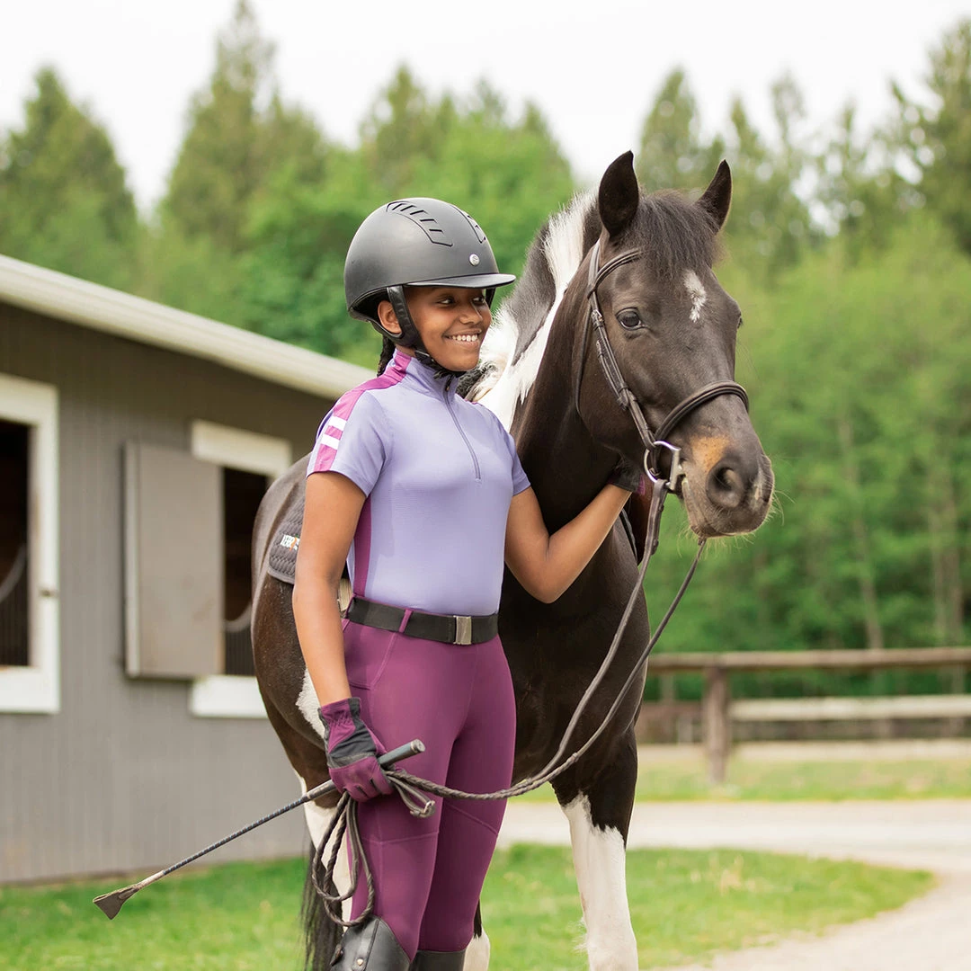 Children's Tops Kerrits Kids Aire Ice Fil Short Sleeve Shirt Solid