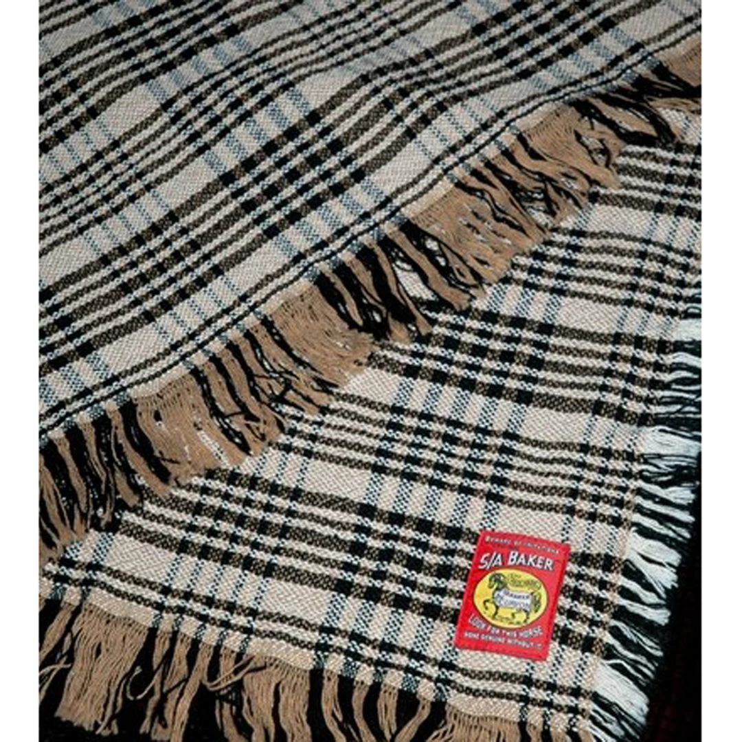 Jacks Mfg 5/A Baker Plaid Afghan