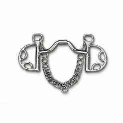 Toklat Originals Myler Kimberwick W/ Stainless Steel Ported Barrel MB 33