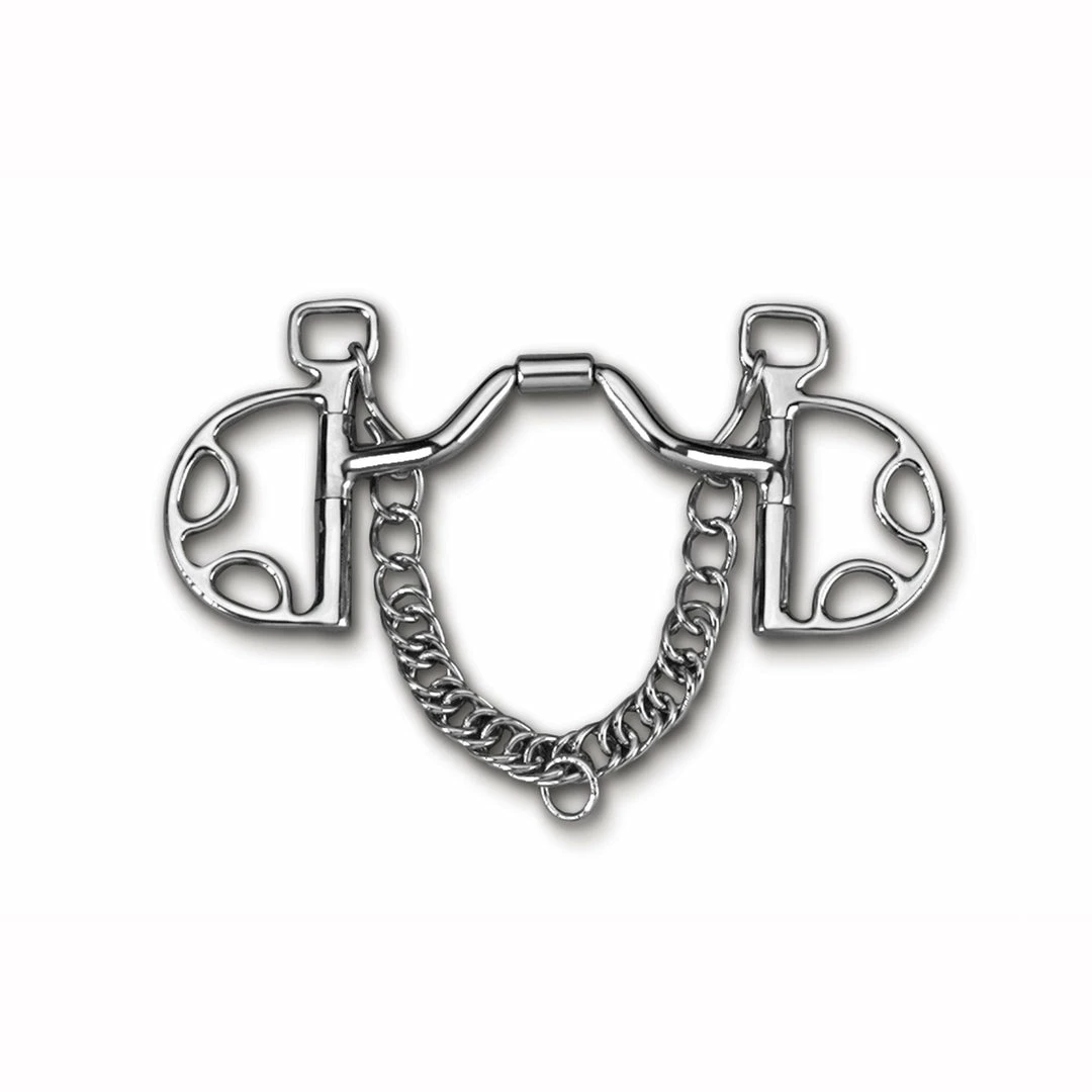 Toklat Originals Myler Kimberwick W/ Stainless Steel Ported Barrel MB 33