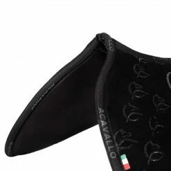 Frantisi Saddle Pads & Fittings Acavallo Spine Free, Close Contact And Memory Foam Half Pad - Silicon Grip