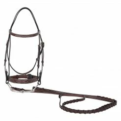 English Bridles Huntley Equestrian Sedgwick Leather Fancy Stitched Bridle