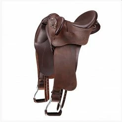 Saddlery Brands International All Purpose & Endurance Saddles Bates Outback Saddle With Swinging Fender And HART