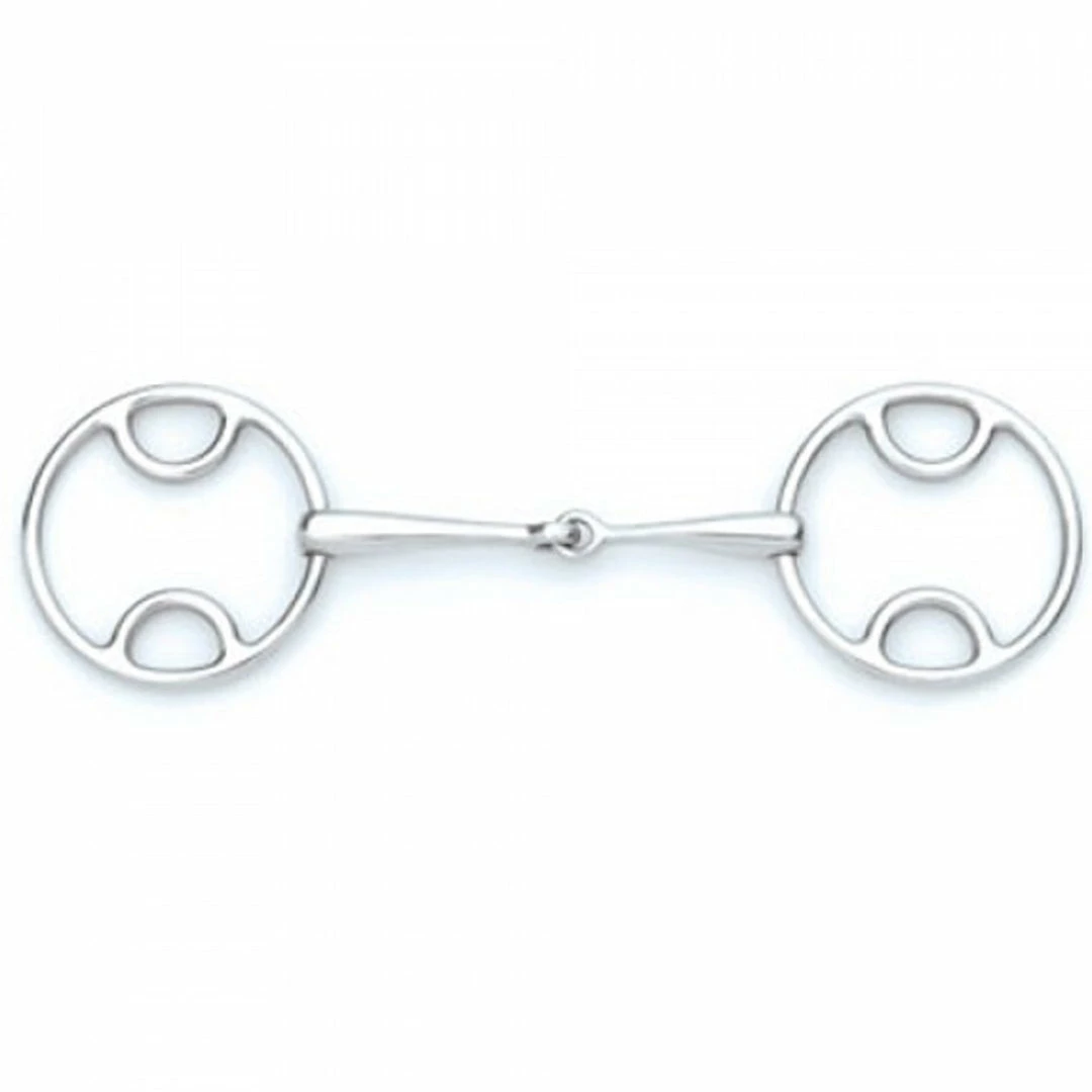English Riding Supply Centaur Stainless Steel Loop Ring Gag Bit