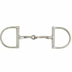 English Riding Supply Centaur Slow Twist King Dee Snaffle Bit Horse Bits