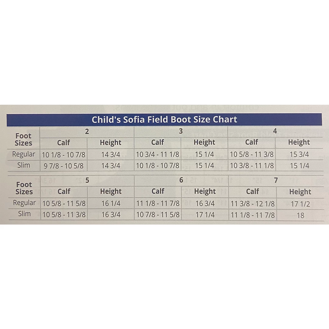 English Riding Supply Ovation Child's Sofia Field Boot Riding Boots & Half Chaps