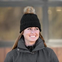 Hats & Caps Kerrits Kable Knit Pom Hat