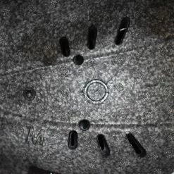 Samshield Custom Miss Shield Blue Alcantara Helmet