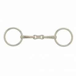English Riding Supply Horse Bits AlBaCon German Silver 13 MM French Mouth With 55 MM Loose Ring