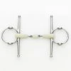 English Riding Supply Horse Bits Happy Mouth Full Cheek Gag Double Jointed Mouth Bit