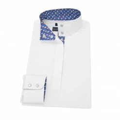 Show Shirts Essex Classics Ladies "Snowcones" Talent Yarn Straight Collar Long Sleeve Show Shirt