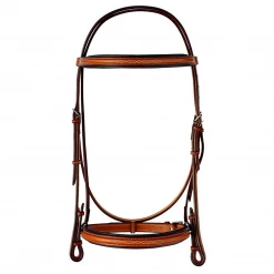 Edgewood 5/8" Fancy Raised Padded Bridle W/ Padded Crown English Bridles