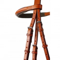 English Bridles Edgewood 5/8" Fancy Raised Padded Bridle